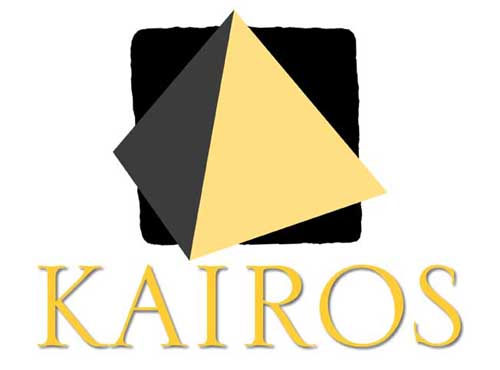 accueil Kairos, cliquer sur le logo pour entrer